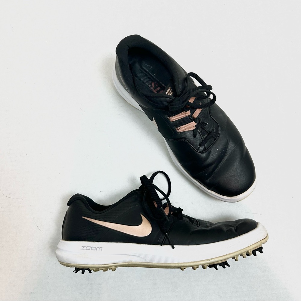Nike Fit Sole Zoom Black & Rose Gold Golf Shoes